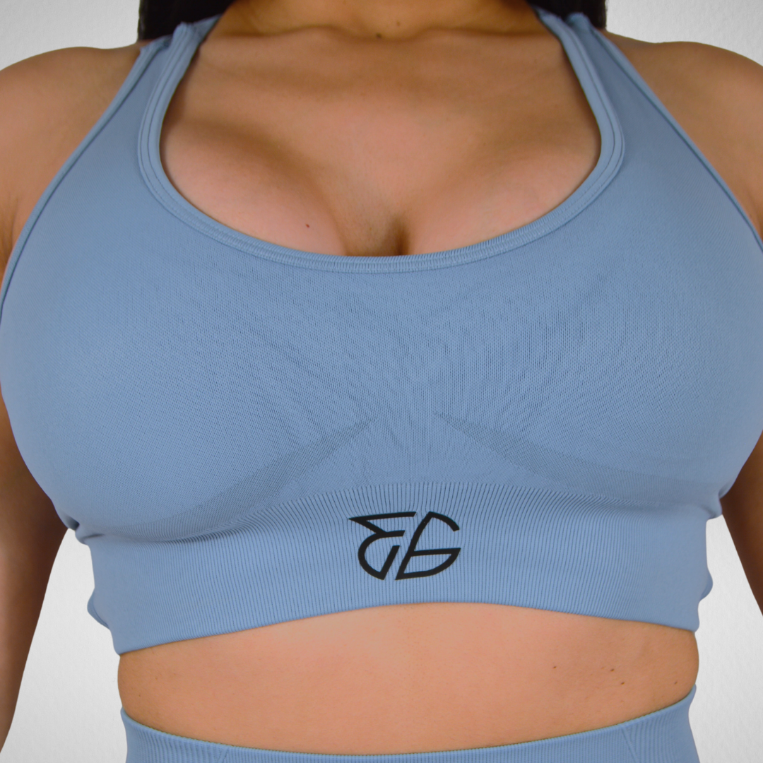 Soft & Flex Light Blue Sport Bra