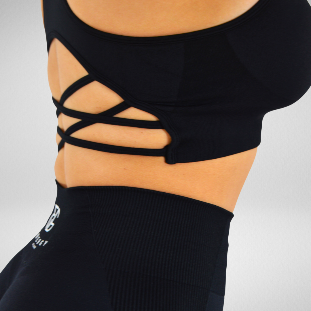 Soft & Flex Black Sport Bra