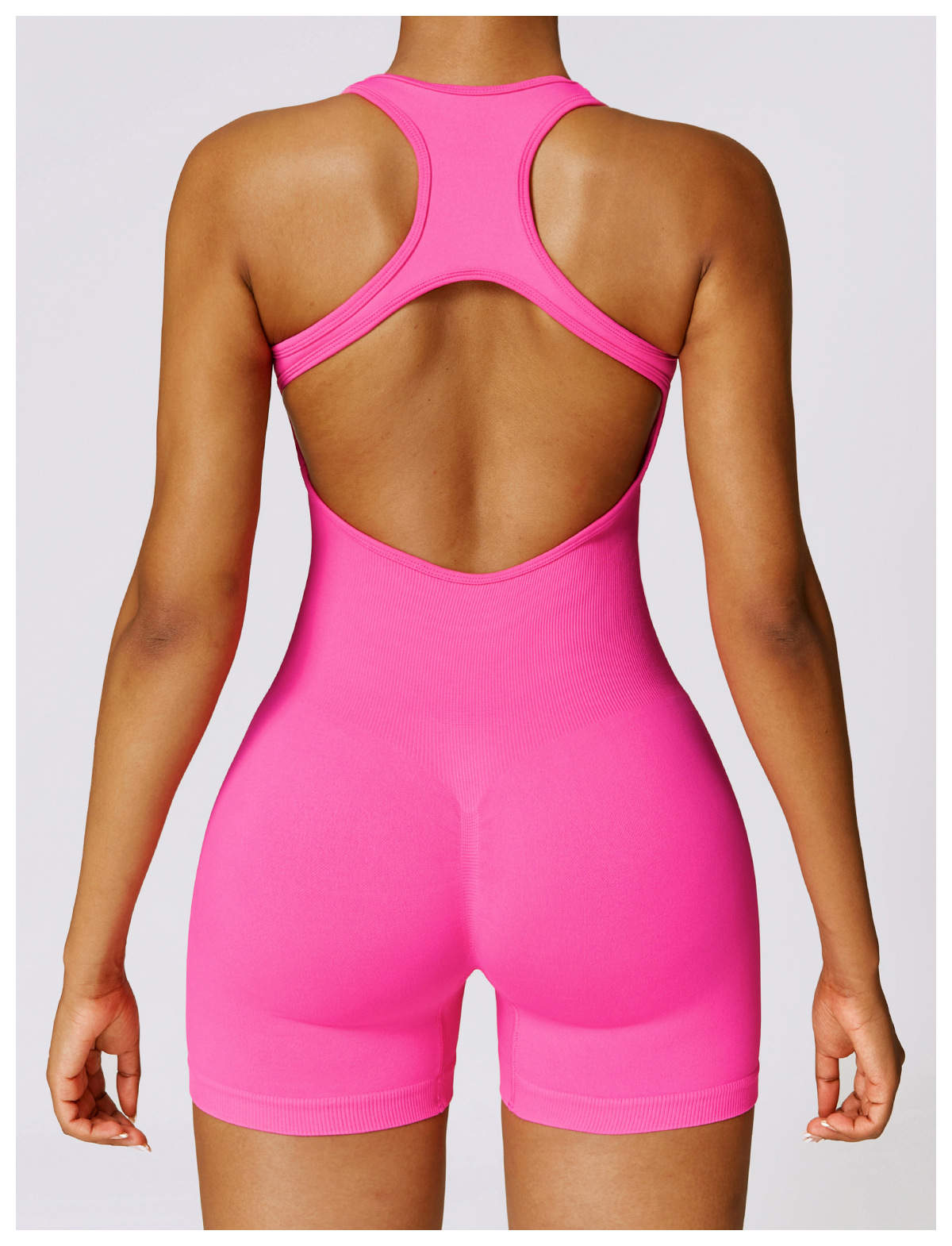 Racerback Short Jumpsuit PINK