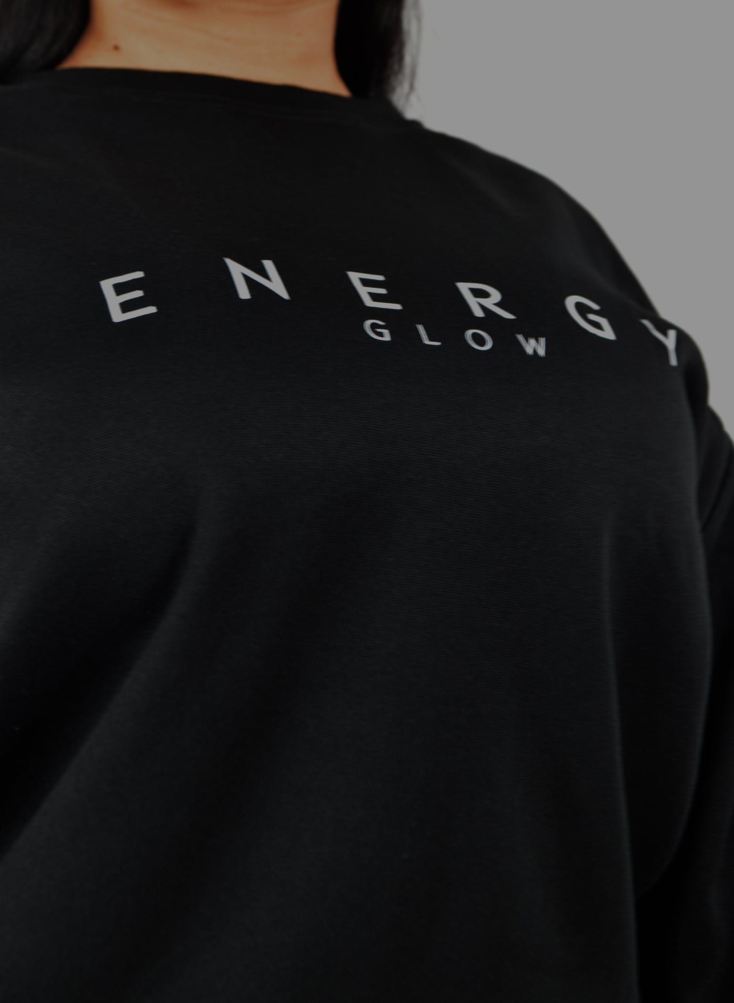 Black Energy Glow Sweatshirt