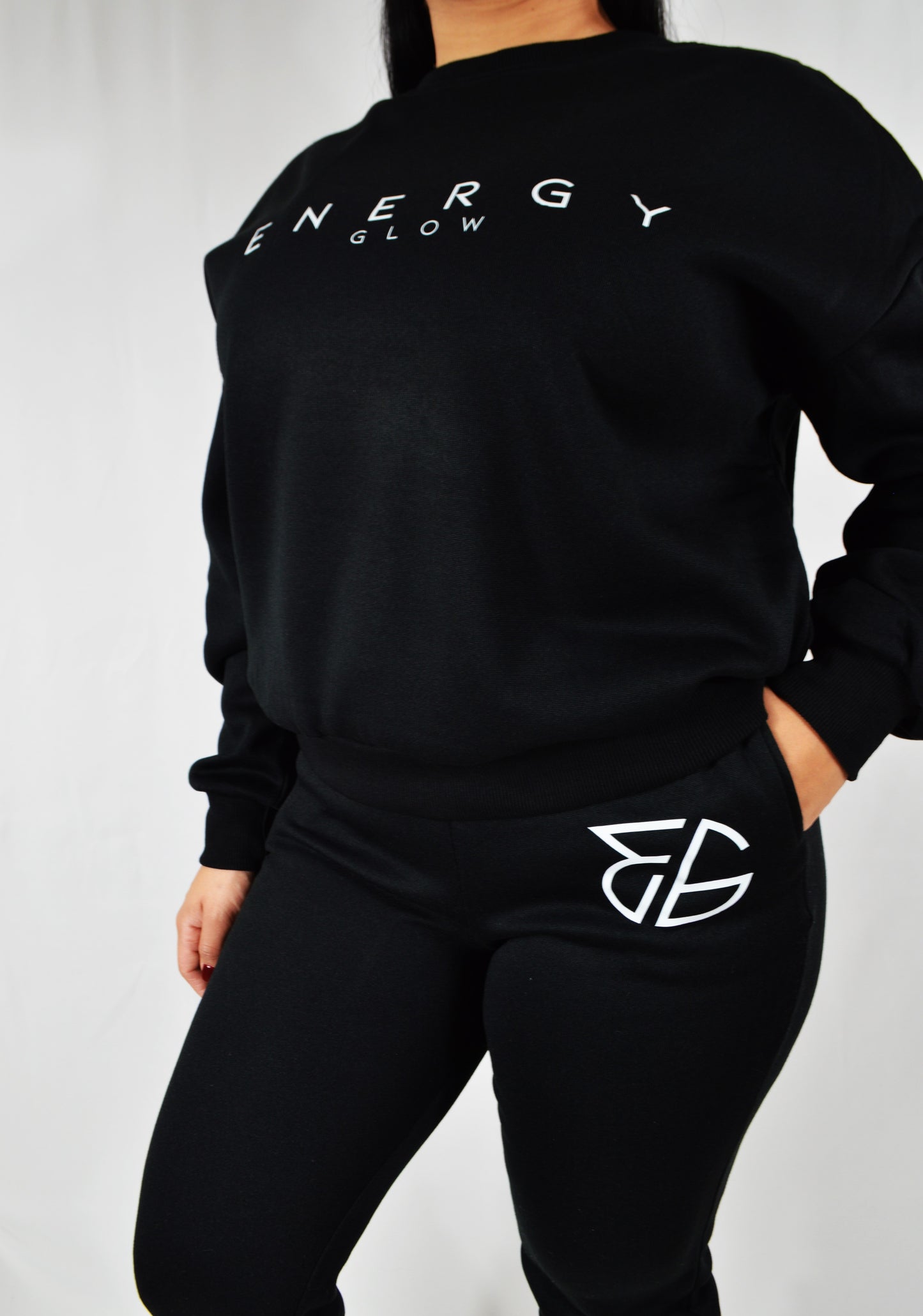 Black Energy Glow Sweatshirt