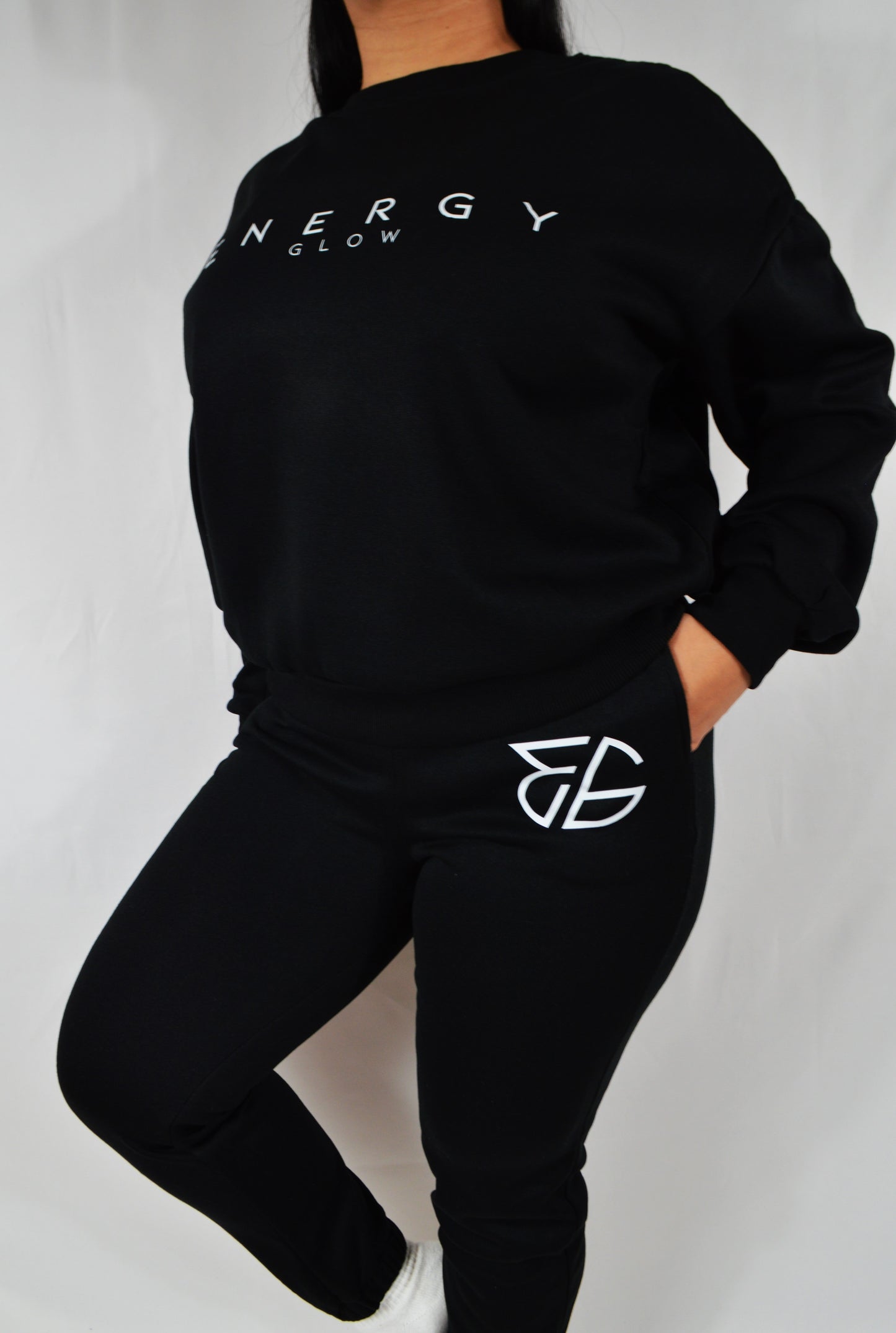 Black Energy Glow Sweatpants