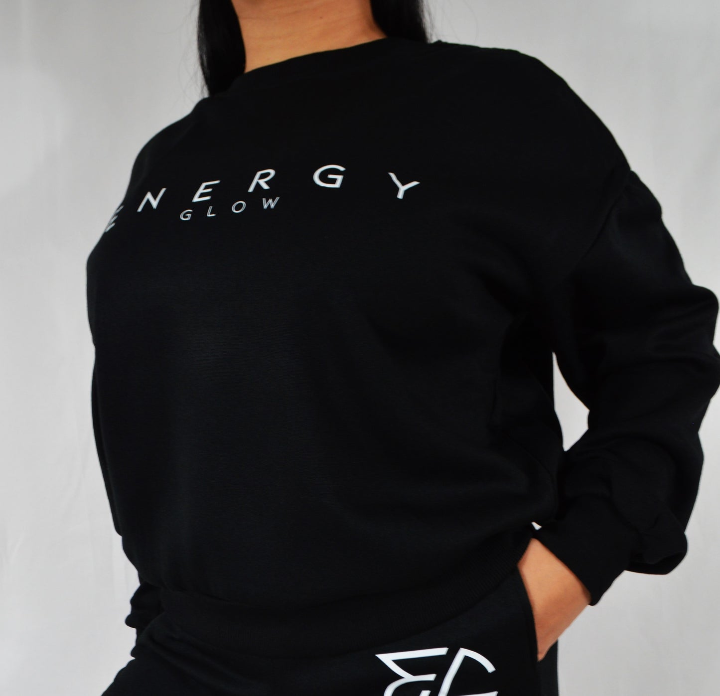 Black Energy Glow Sweatshirt