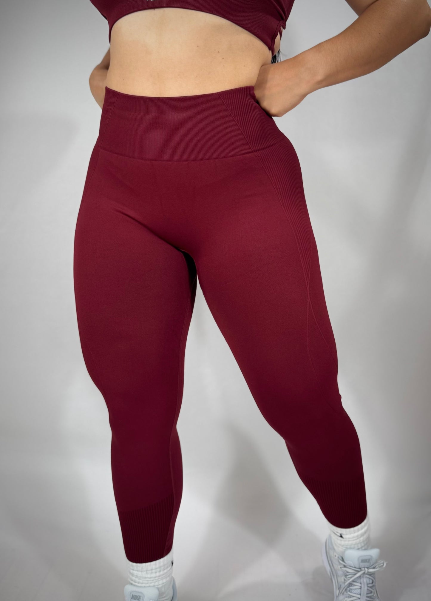 Soft & Flex Legging - BURGANDY